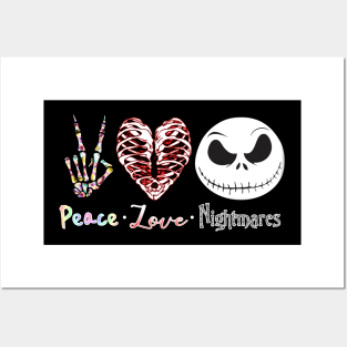 Peace, Love, and Nightmares Posters and Art